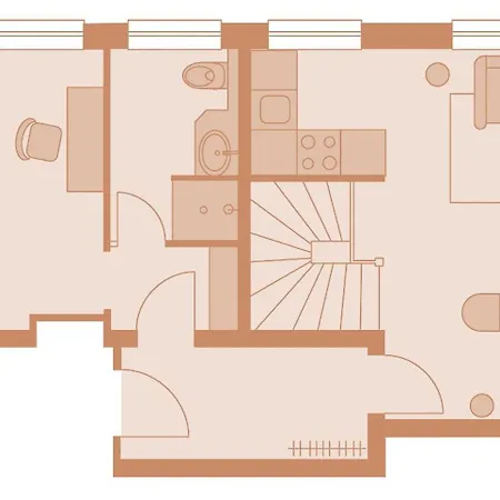 Groot's Hüs – Wohnung 1 Leichte Brise Διαμέρισμα Keitum